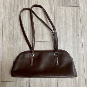 Brown Leather Banana Republic Purse